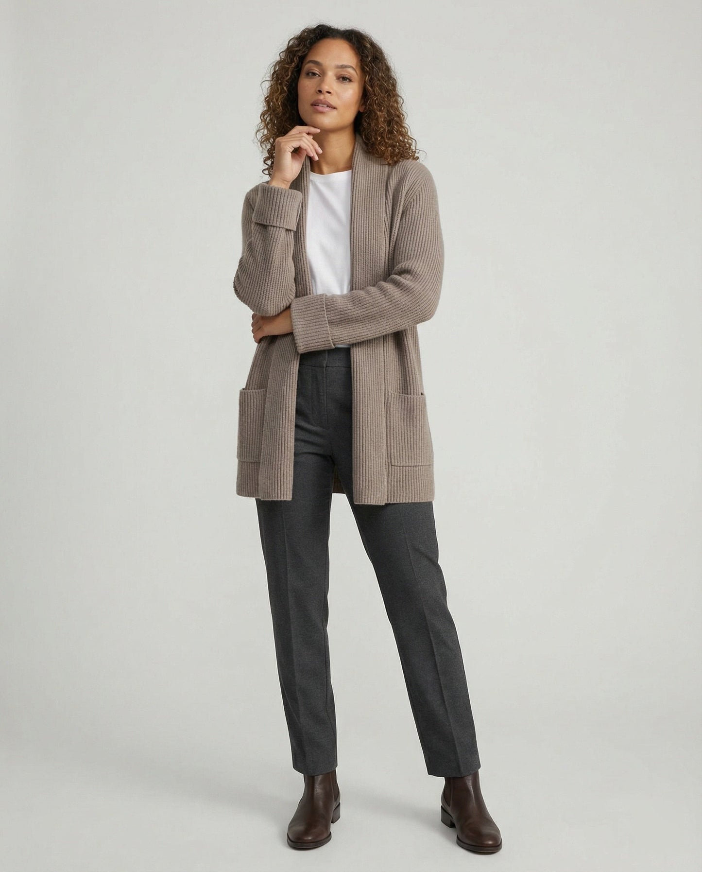 Damenpullover Langarm Warm Elegant