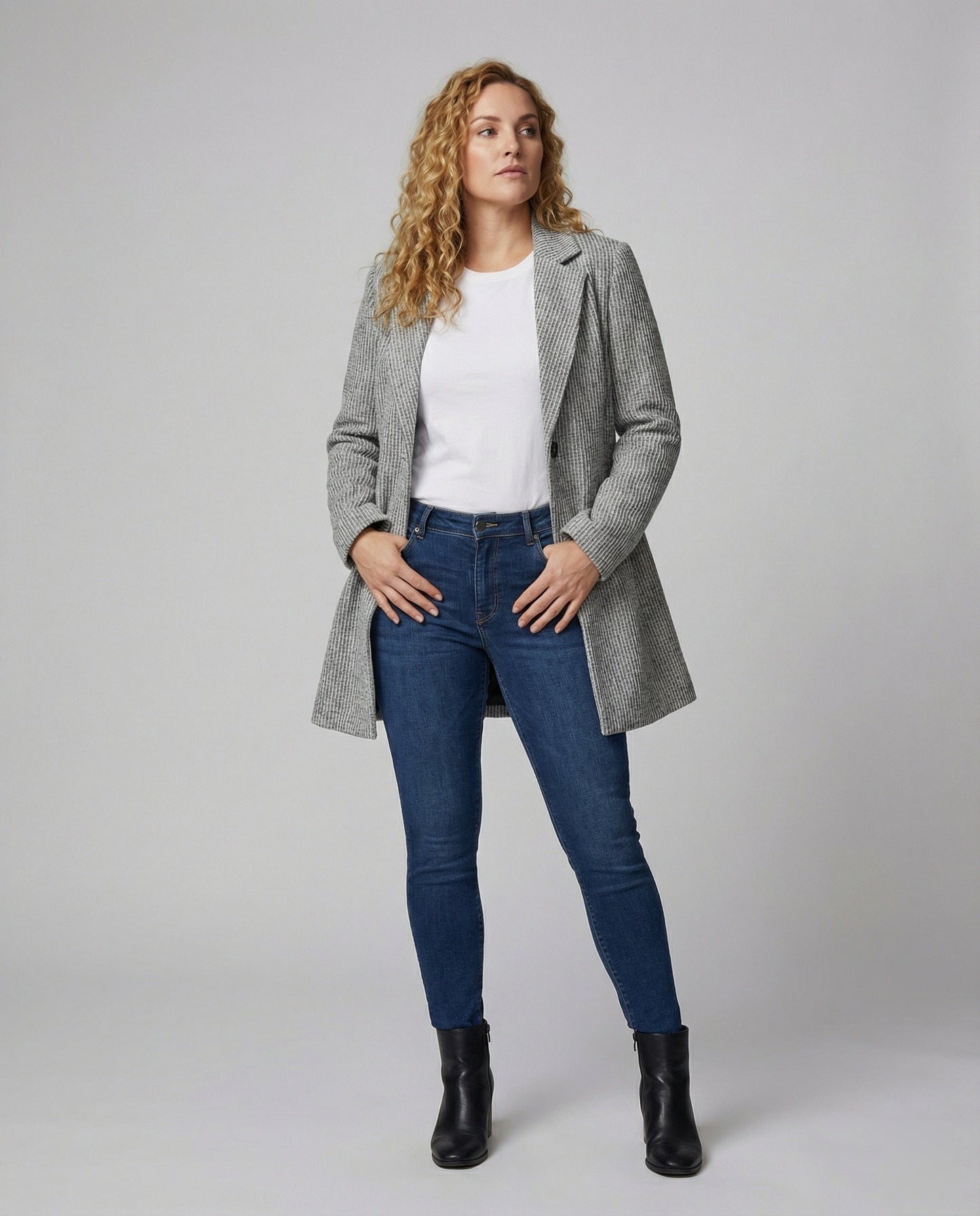 Damen Strickjacke Elegante Langarm - BerlinGlamour