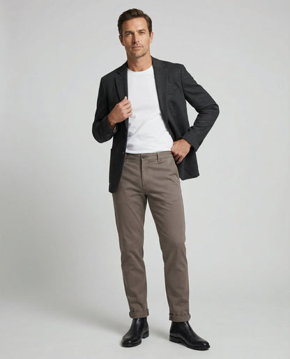 Herrenhose Bequem Baumwolle Comfort Fit
