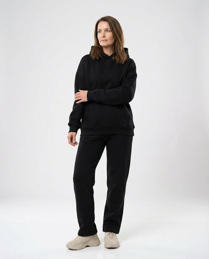 Damen Sweatanzug Hochkragen Sportlich Bequem - BerlinGlamour
