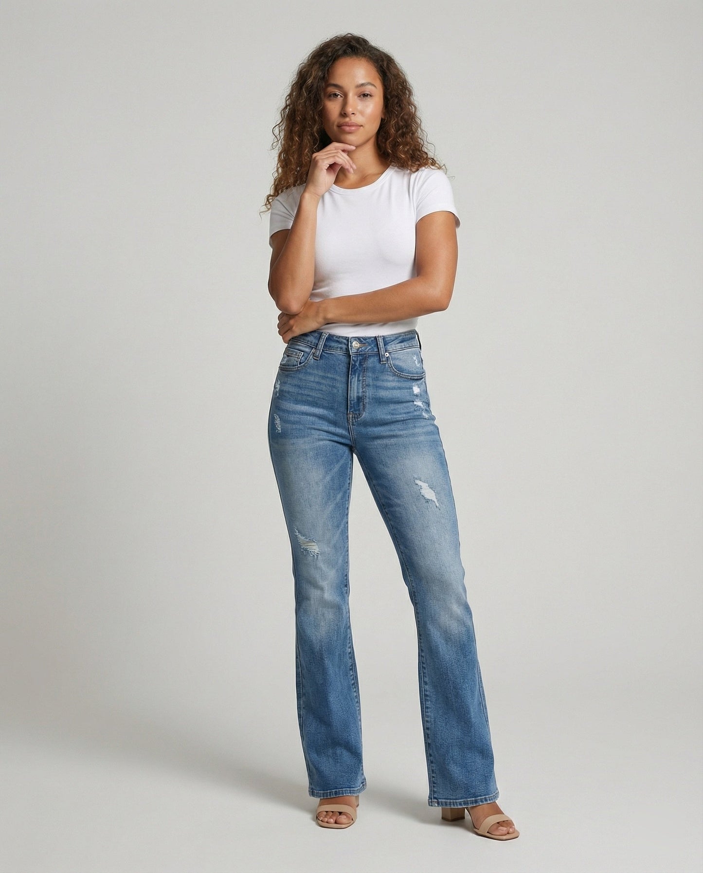Damen Jeans Bootcut Vintage Style Berlin