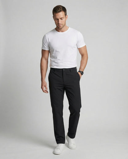 Herren Softshell-Hose Wasserdicht mit vielen Taschen