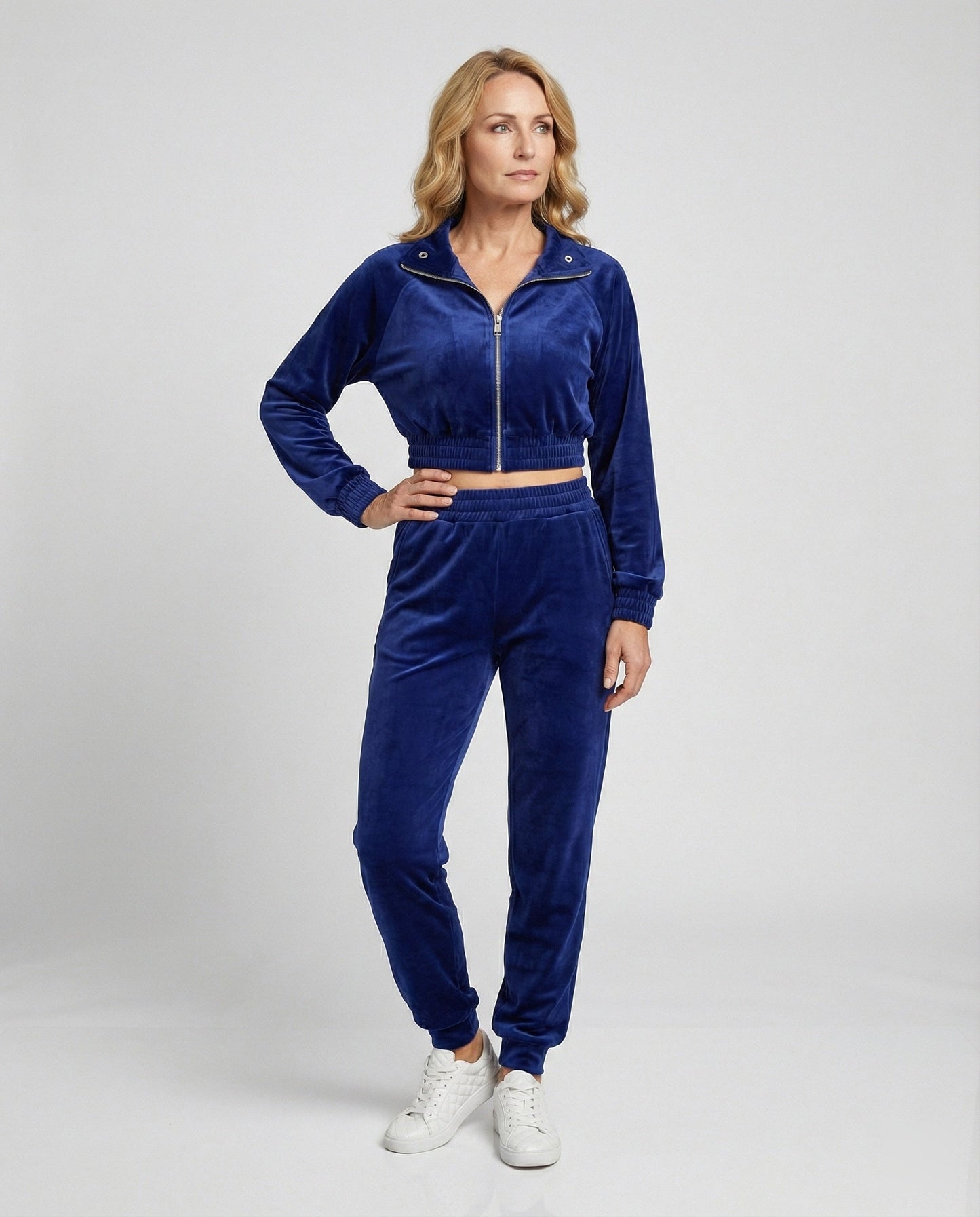 Damen Sportanzug Bequem Freizeit Modern - BerlinGlamour