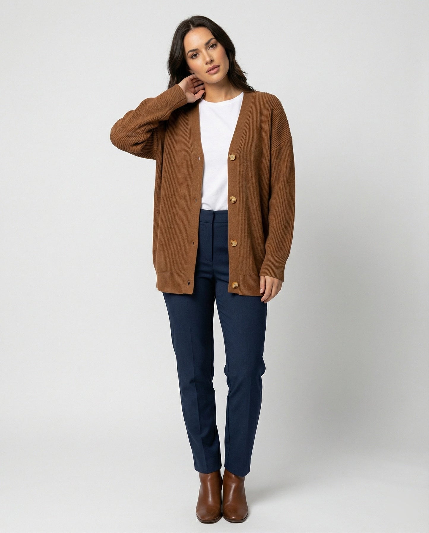 Weicher Cashmere Cardigan Damen Modern - BerlinGlamour