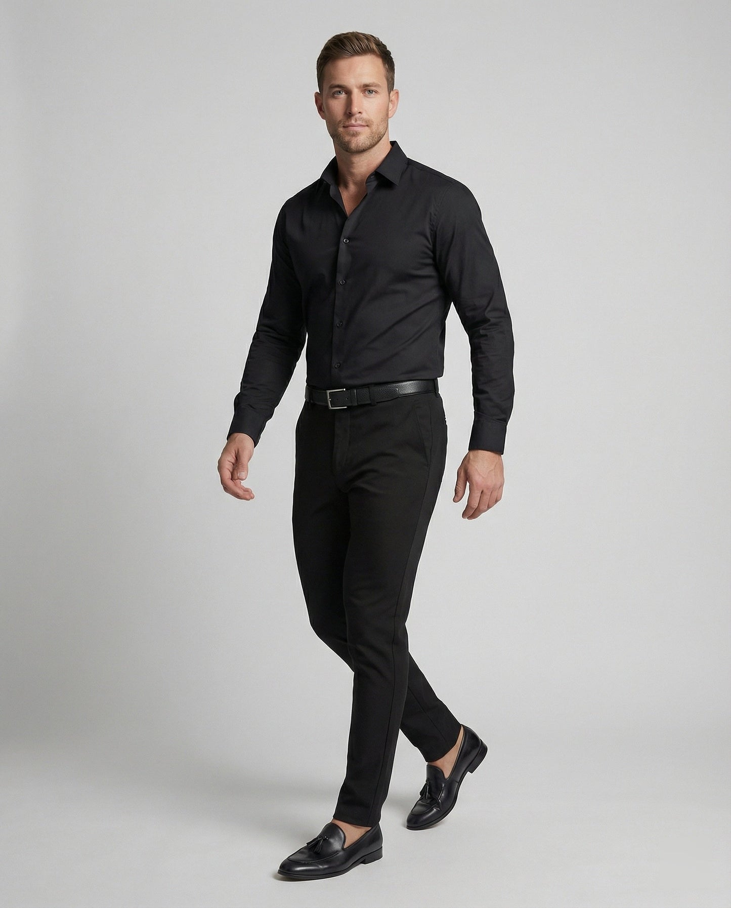 Herren Chino Hose Slim Fit Modern Geschnitten