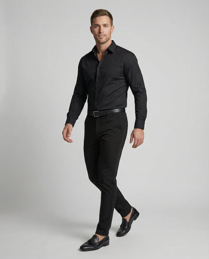 Herren Chino Hose Slim Fit Modern Geschnitten