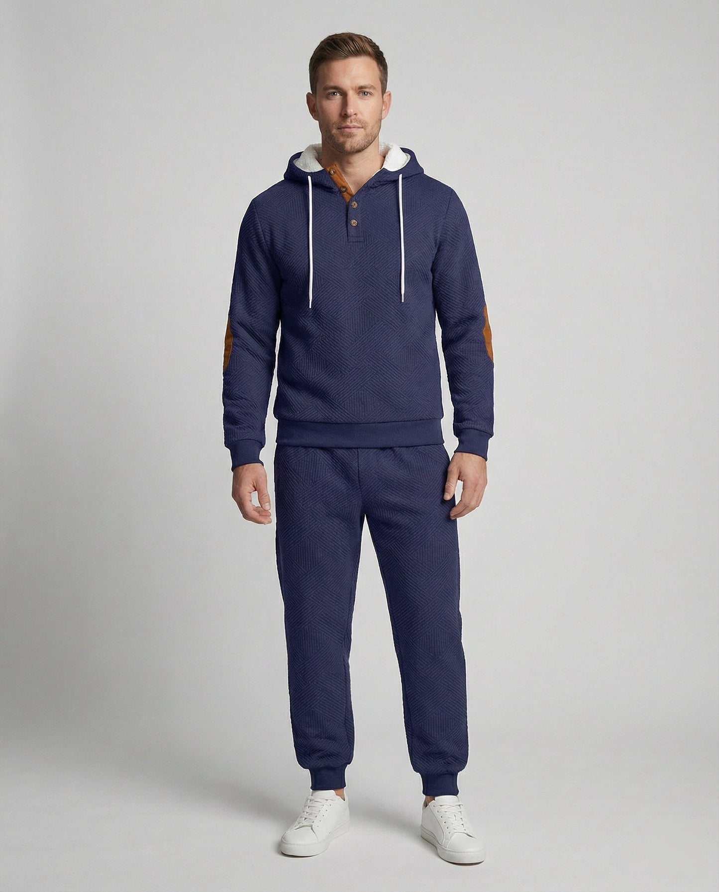 Herren Jogginganzug Set Hoodie Komfort