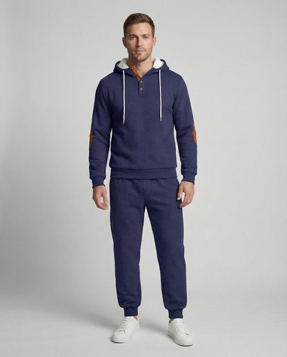Herren Jogginganzug Set Hoodie Komfort
