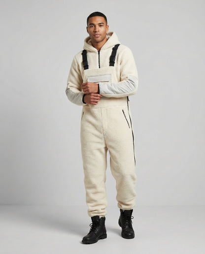 Herren Steppoverall Bequem Kapuze Verstellbar