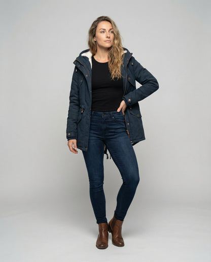 Warme Winterjacke Wasserdicht Damen Herren
