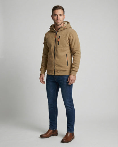 Herren Kapuzenjacke Sportlich Modern