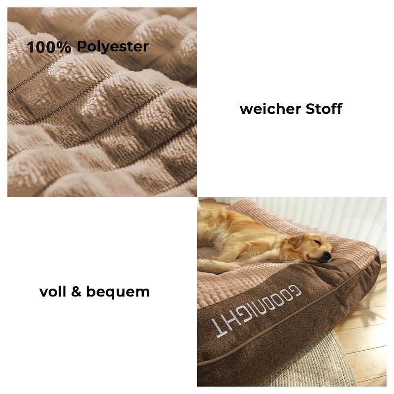 Hundebett BerlinGlamour Komfortabel Soft