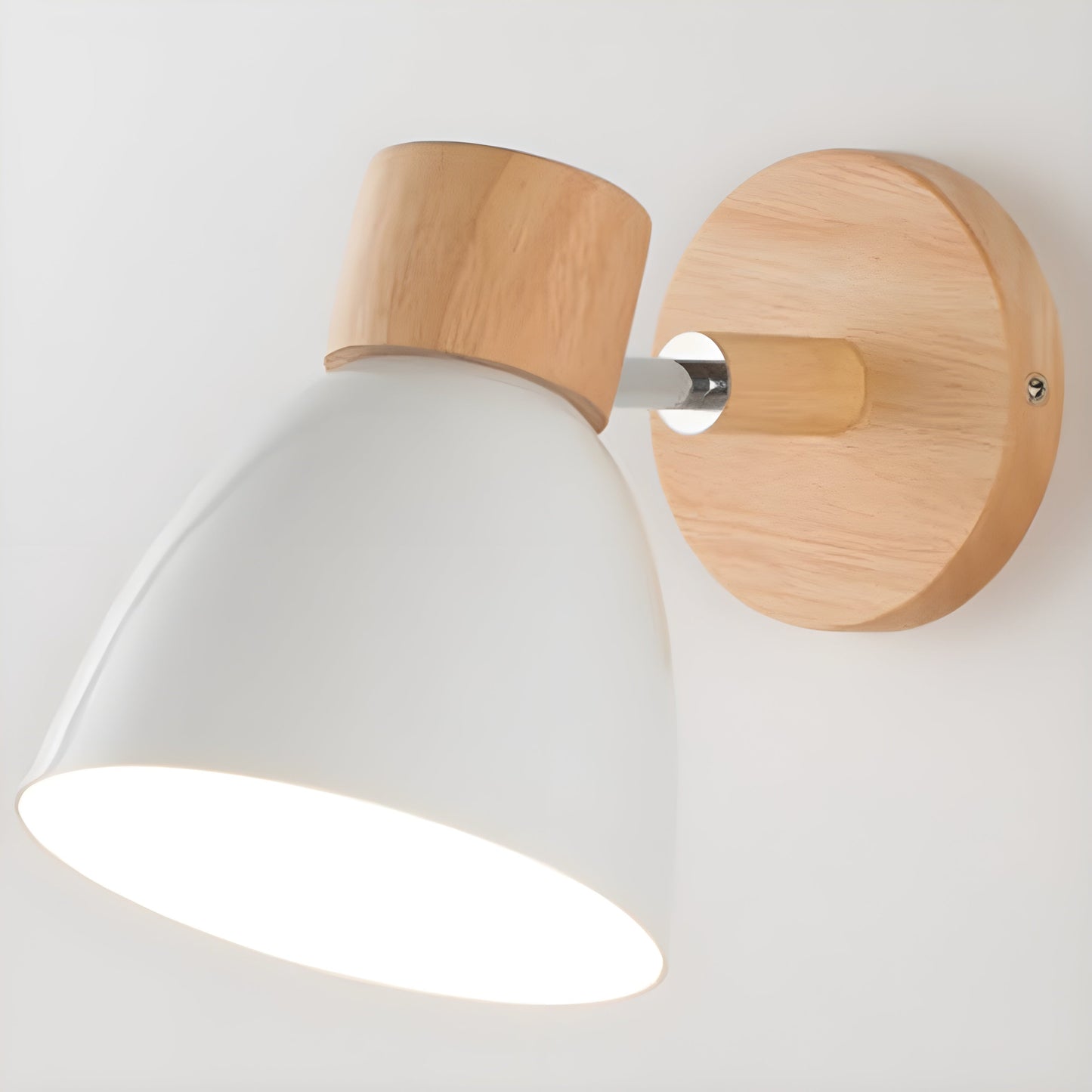 Norwegische Holzwandlampe Schlafzimmer Lampe Dimmbar