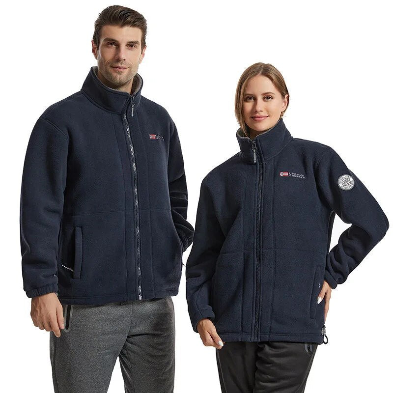 Herren Fleecejacke Winddicht Warm Isolierend