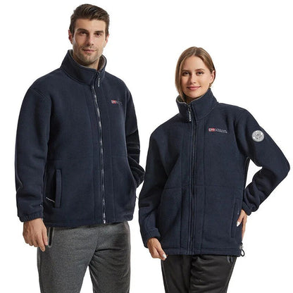 Herren Fleecejacke Winddicht Warm Isolierend