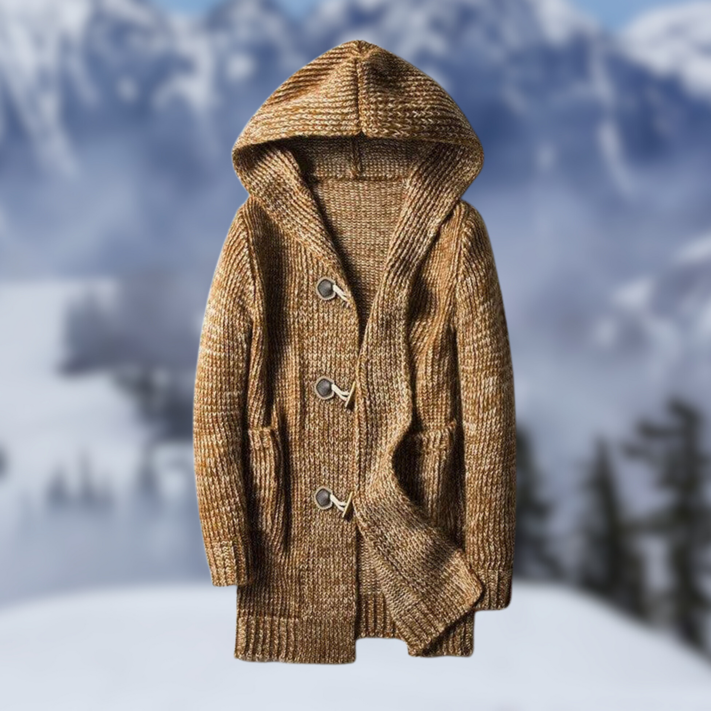Männer Winterstrickjacke Oscar – kuschelig warm