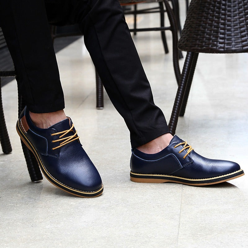 Lederschuhe Herren Oxford Schuhe Elegante Qualität