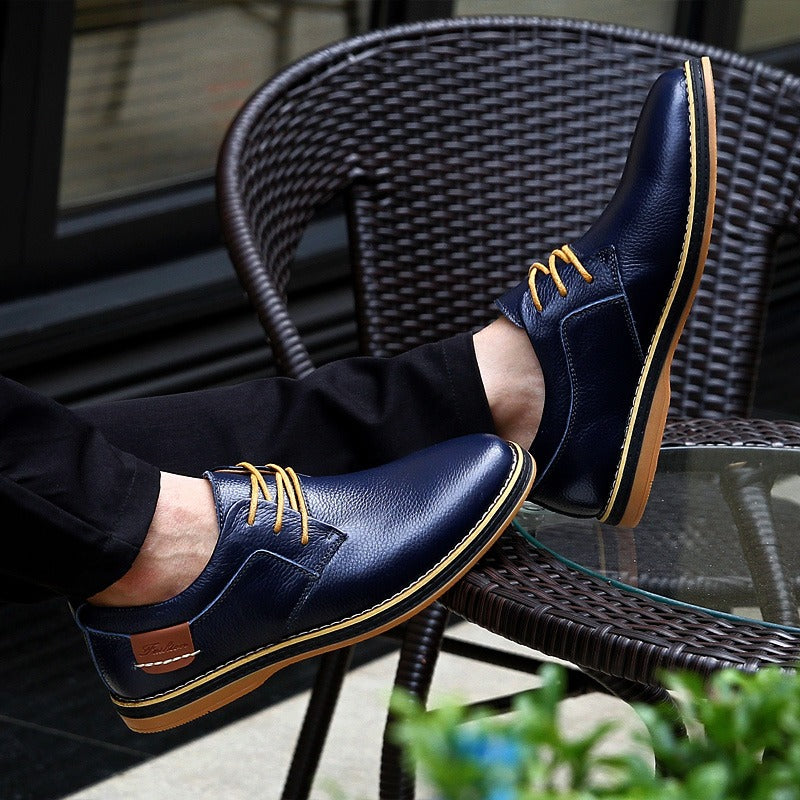 Lederschuhe Herren Oxford Schuhe Elegante Qualität