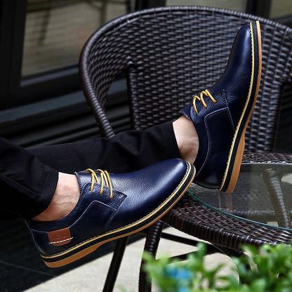 Lederschuhe Herren Oxford Schuhe Elegante Qualität