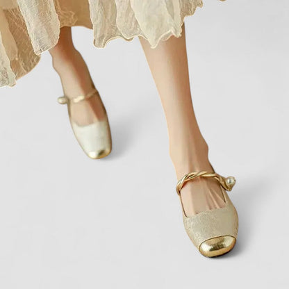 Damen Orthopädische Schuhe Mary Jane Flach Bequem