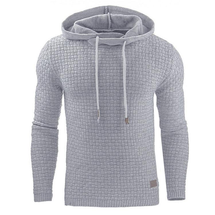 Kapuzenpullover Herren Weich Warm Gemütlich
