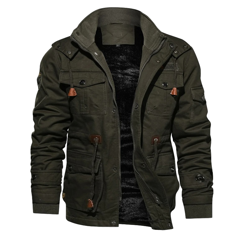 Herren Jacke Robust Wasserdicht Winter