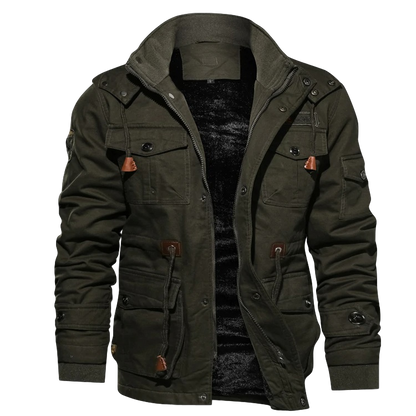 Herren Jacke Robust Wasserdicht Winter