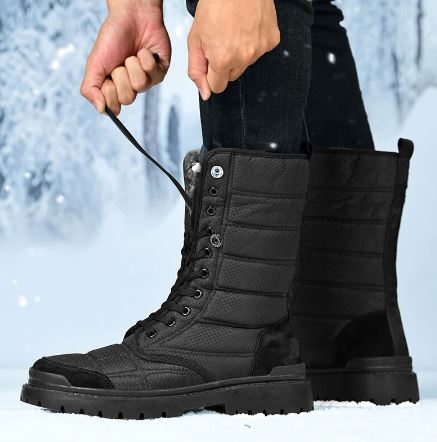 Winterstiefel Damen Warm Schnee Stiefel