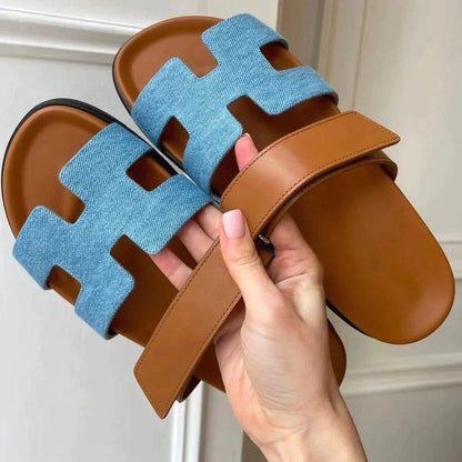 Damen Sandalen Sommer Bequem Verstellbar
