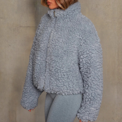 Damenmantel Warm Weich Modern