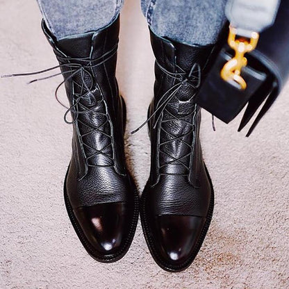 Stiefeletten Damen Elegant Absatz Schuhe