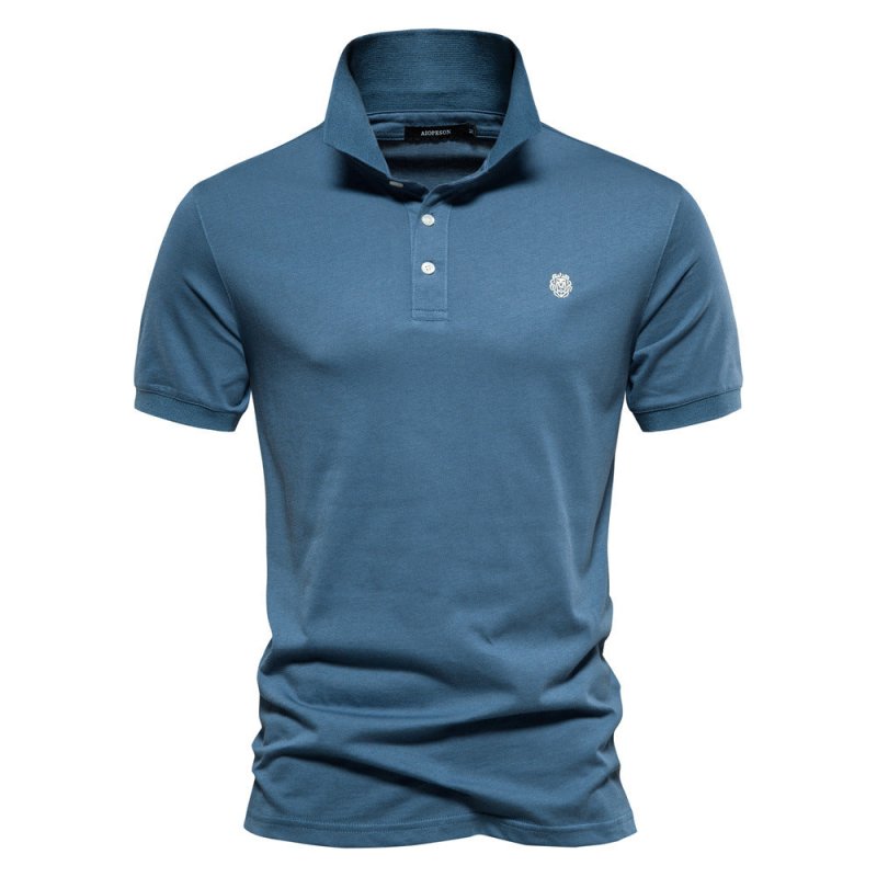 Herren Poloshirt Slim Fit Zeitlos Elegannt