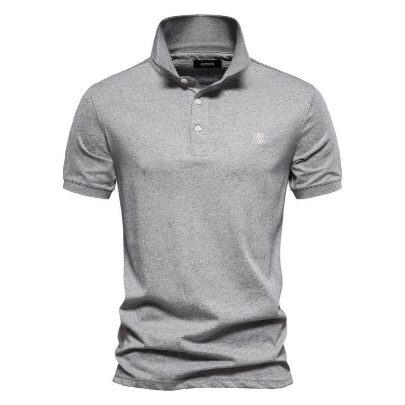 Herren Poloshirt Slim Fit Zeitlos Elegannt
