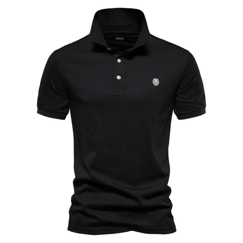 Herren Poloshirt Slim Fit Zeitlos Elegannt