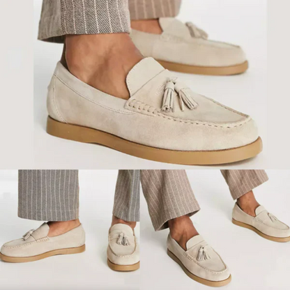 Braune Mokassins Herren Sommer Schuhe Elegant - BerlinGlamour