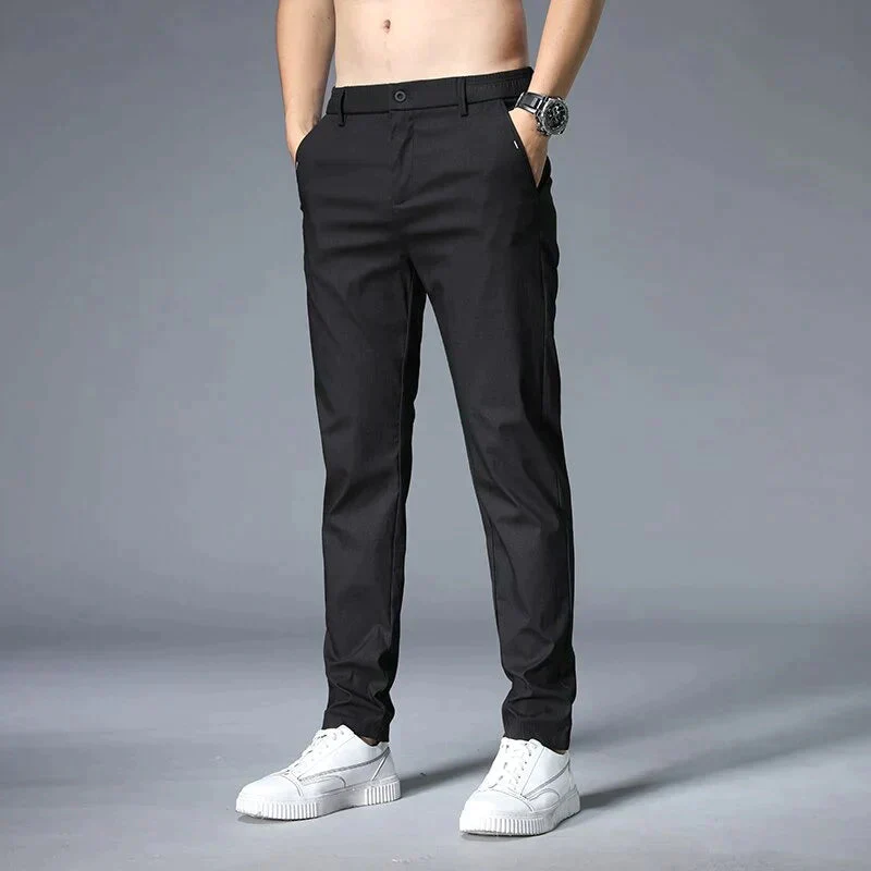 Herren Joggerhose Chino Bequem Modern