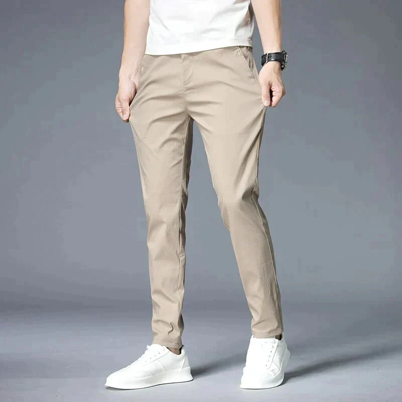 Herren Joggerhose Chino Bequem Modern