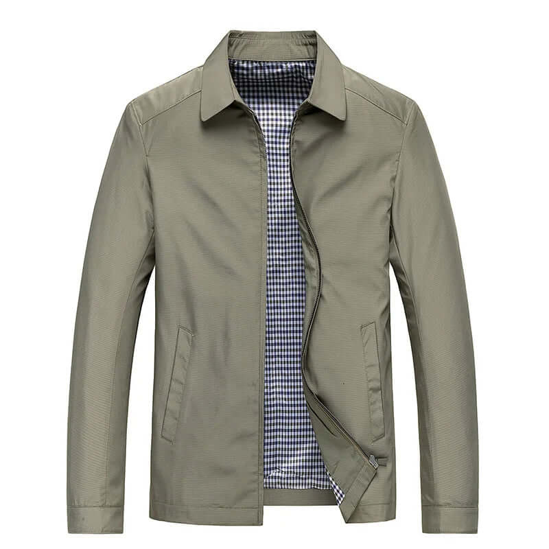 Herren Sommerjacke Leicht Reißverschluss Modern