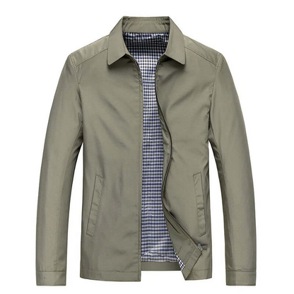 Herren Sommerjacke Leicht Reißverschluss Modern