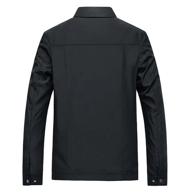 Herren Sommerjacke Leicht Reißverschluss Modern - BerlinGlamour