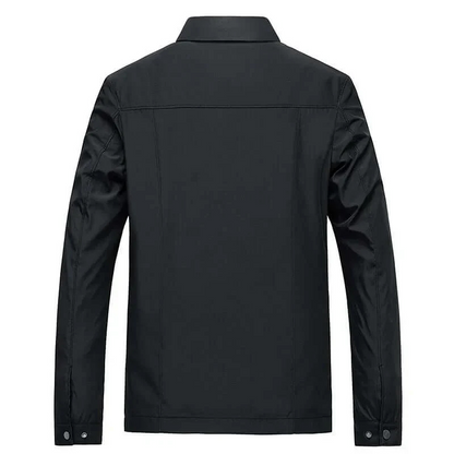 Herren Sommerjacke Leicht Reißverschluss Modern - BerlinGlamour