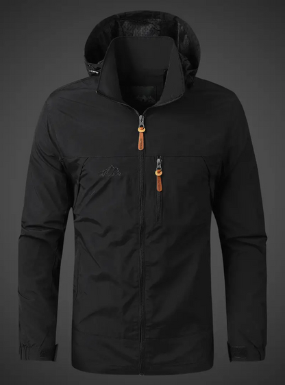 Herren Regenjacke Wasserdicht Atmungsaktiv Outdoor