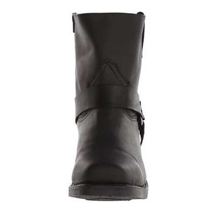 Herren Stiefel Schwarze Cowboystiefel Wildleder Boots