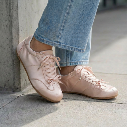 Damen Sneaker Ballett Look Elegant Schuhe - BerlinGlamour