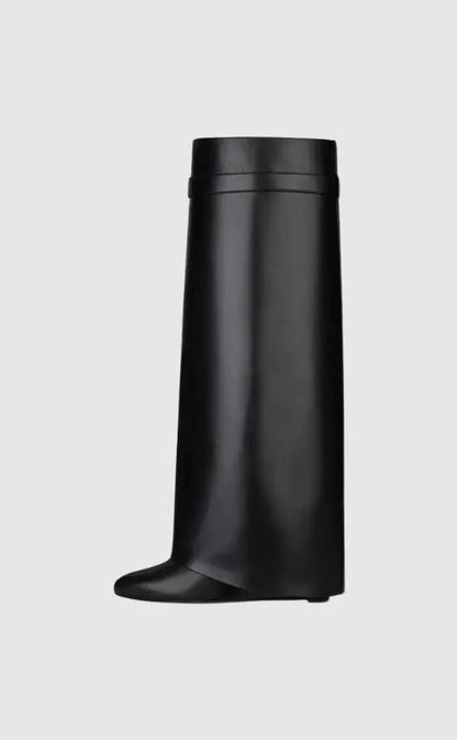 Sophie | Hochwertige Hilary-Stiefel aus Schwarzem Rindsleder – Eleganz und Qualität Zendoo.de