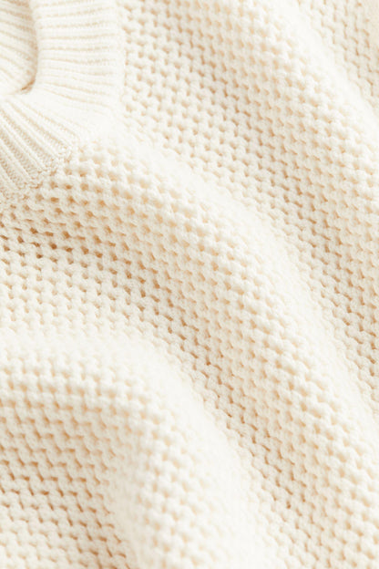 Strickpullover Herren Klassisch Zeitlos Grobstrick