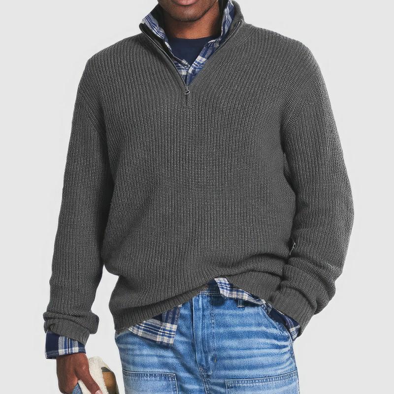 Enrico: Hochwertiger, warmer Wollpullover