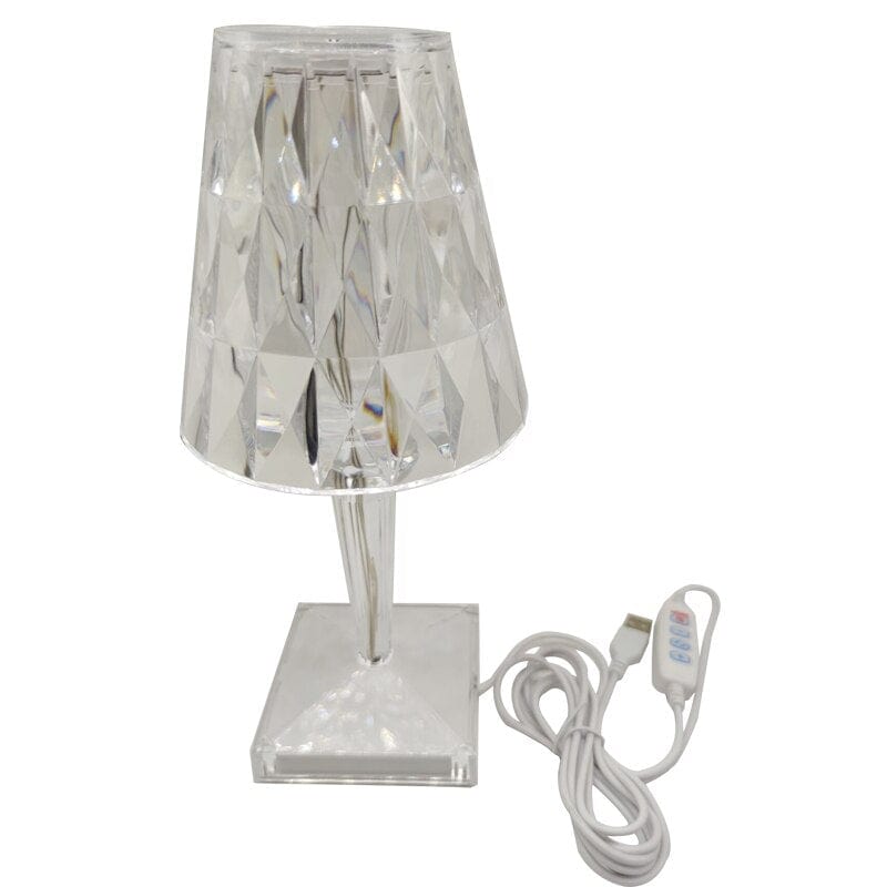 LED Tischlampe Diamantkristall Luxus Modern