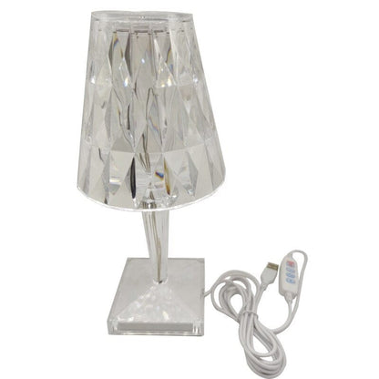 LED Tischlampe Diamantkristall Luxus Modern