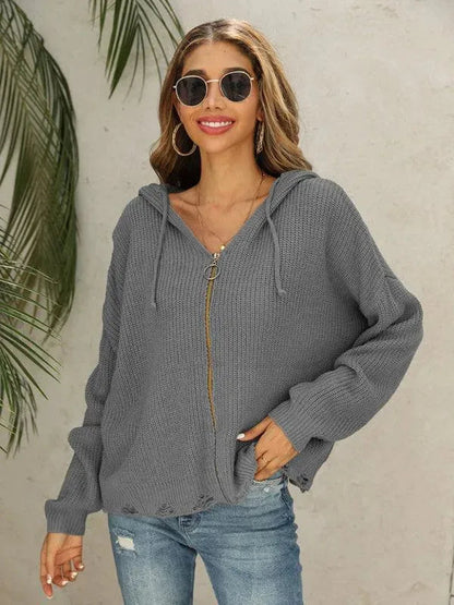 Damen Strickjacke Pullover Modern Glamour - BerlinGlamour